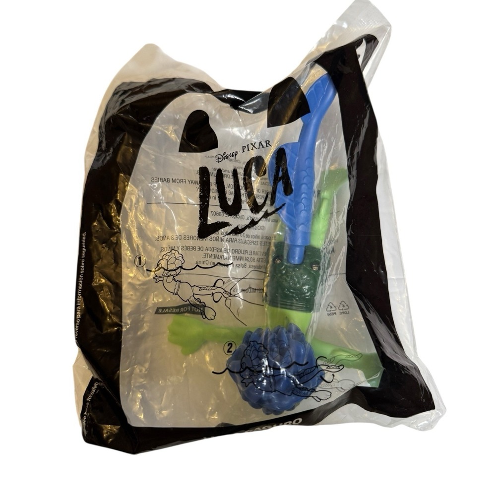 Luca 2021 McDonald's Happy Meal Toy # 1 Disney Pixar Luca Paguro Swimming FFT1
